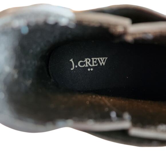 J‎ Crew Chelsea Ankle Boots sz 7 Womens Black Rain Booties Waterproof 7" Work - Picture 10 of 12